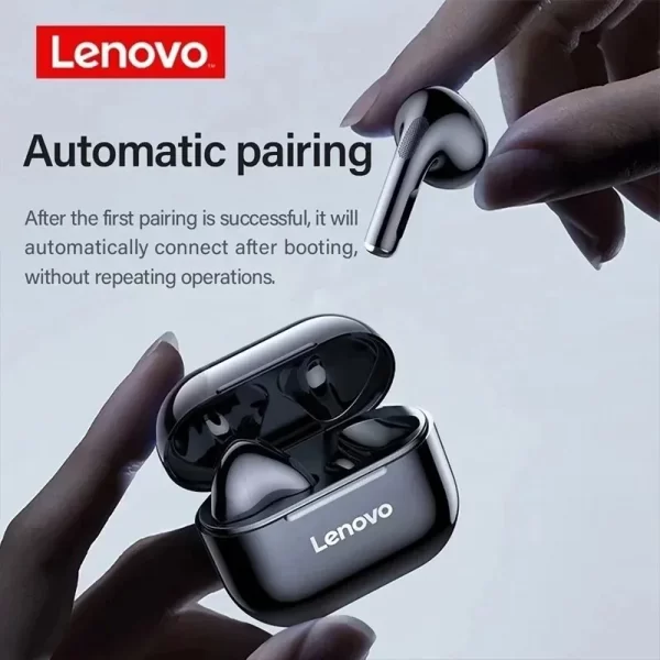 Lenovo LP40 TWS Earphones Bluetooth 5.0 Air Pods Wireless Headphones Earbuds - Image 4