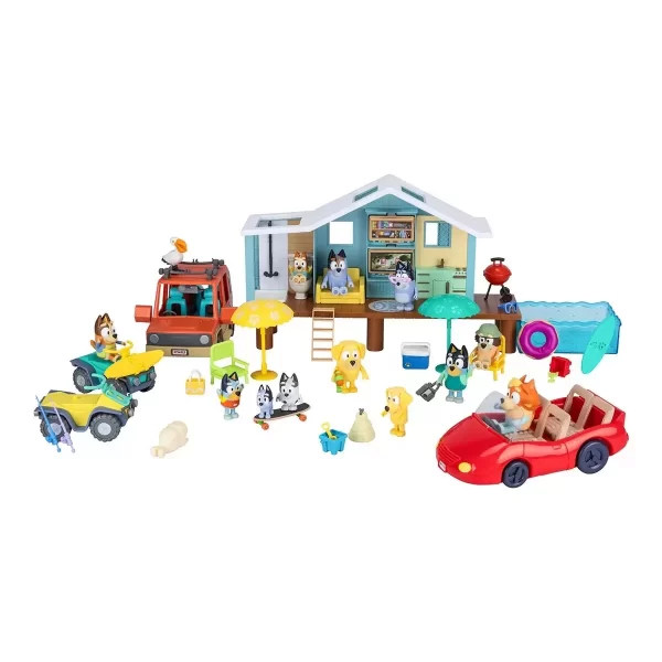 Bluey Friends & Family Mega Beach Bash 45+ Piece Exclusive Set - Image 2