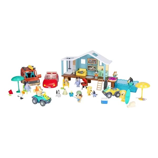 Bluey Friends & Family Mega Beach Bash 45+ Piece Exclusive Set - Image 4